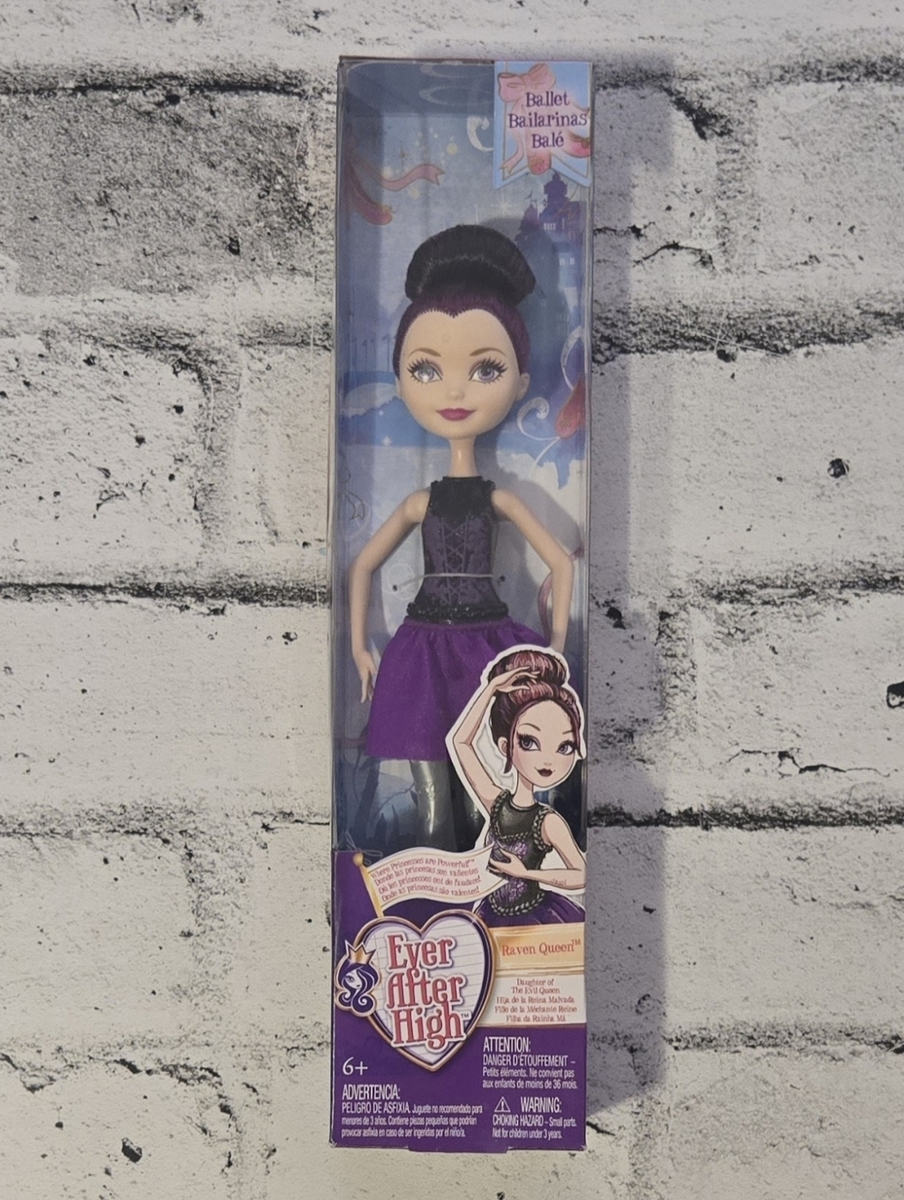 Ever After High Raven Queen Ballet Doll NRFB Mattel Ballerina
